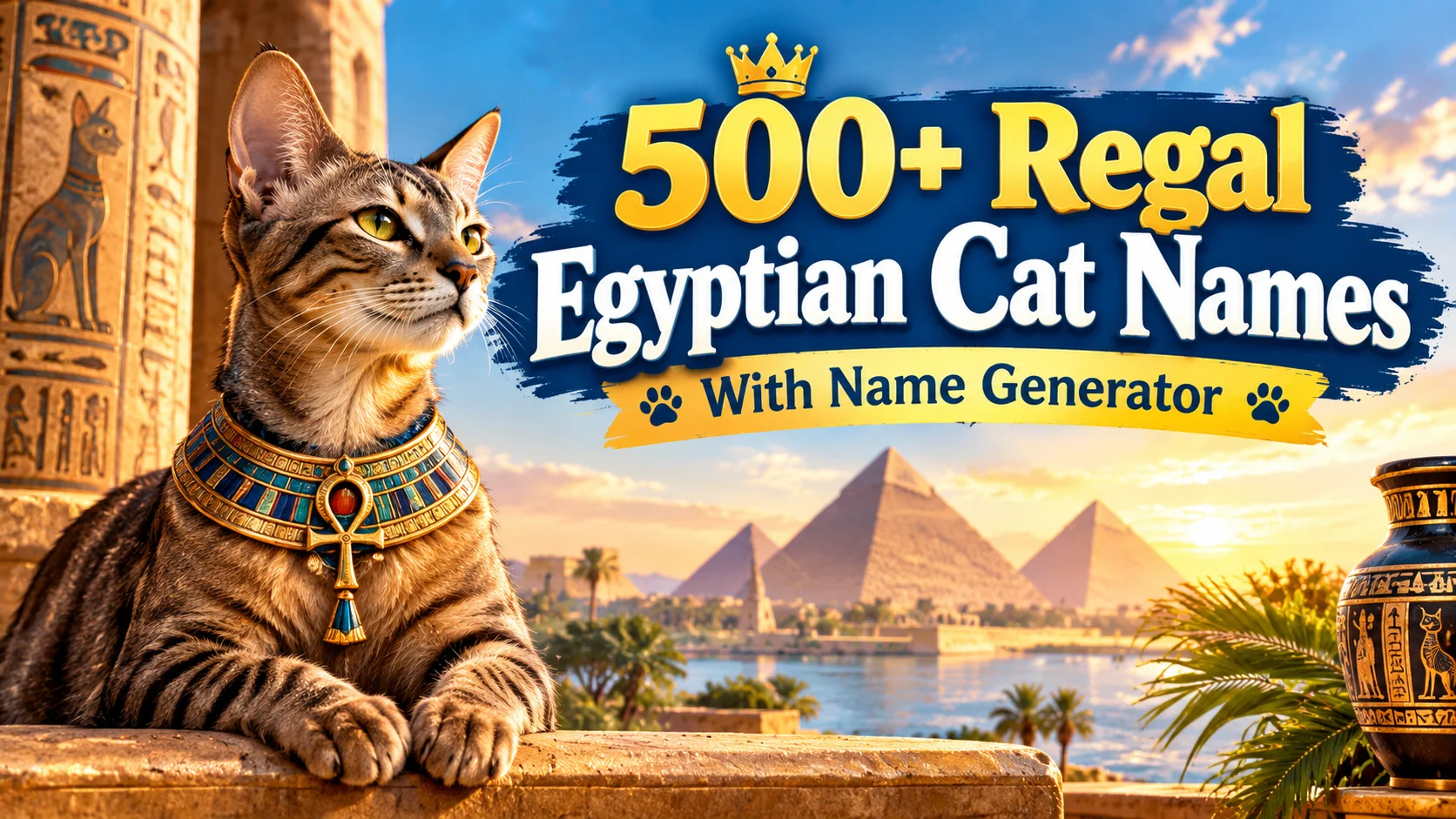 egal Egyptian Cat Names With Name Generator