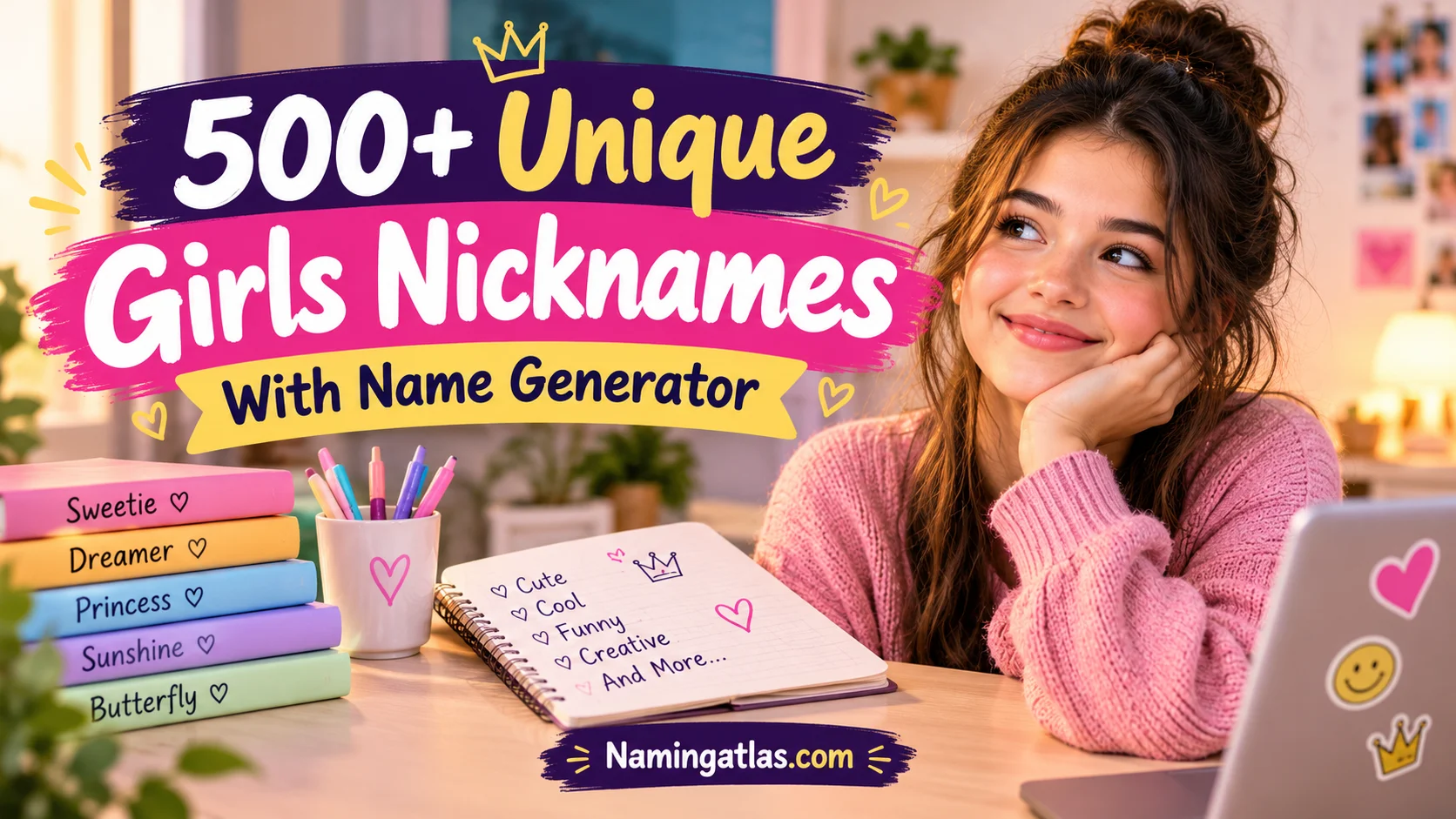 Unique Girls Nicknames With Name Generator